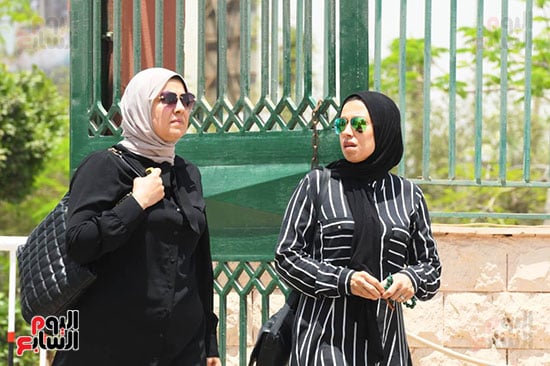 جنازة زوجة الاعلامي محمد شردي (2)