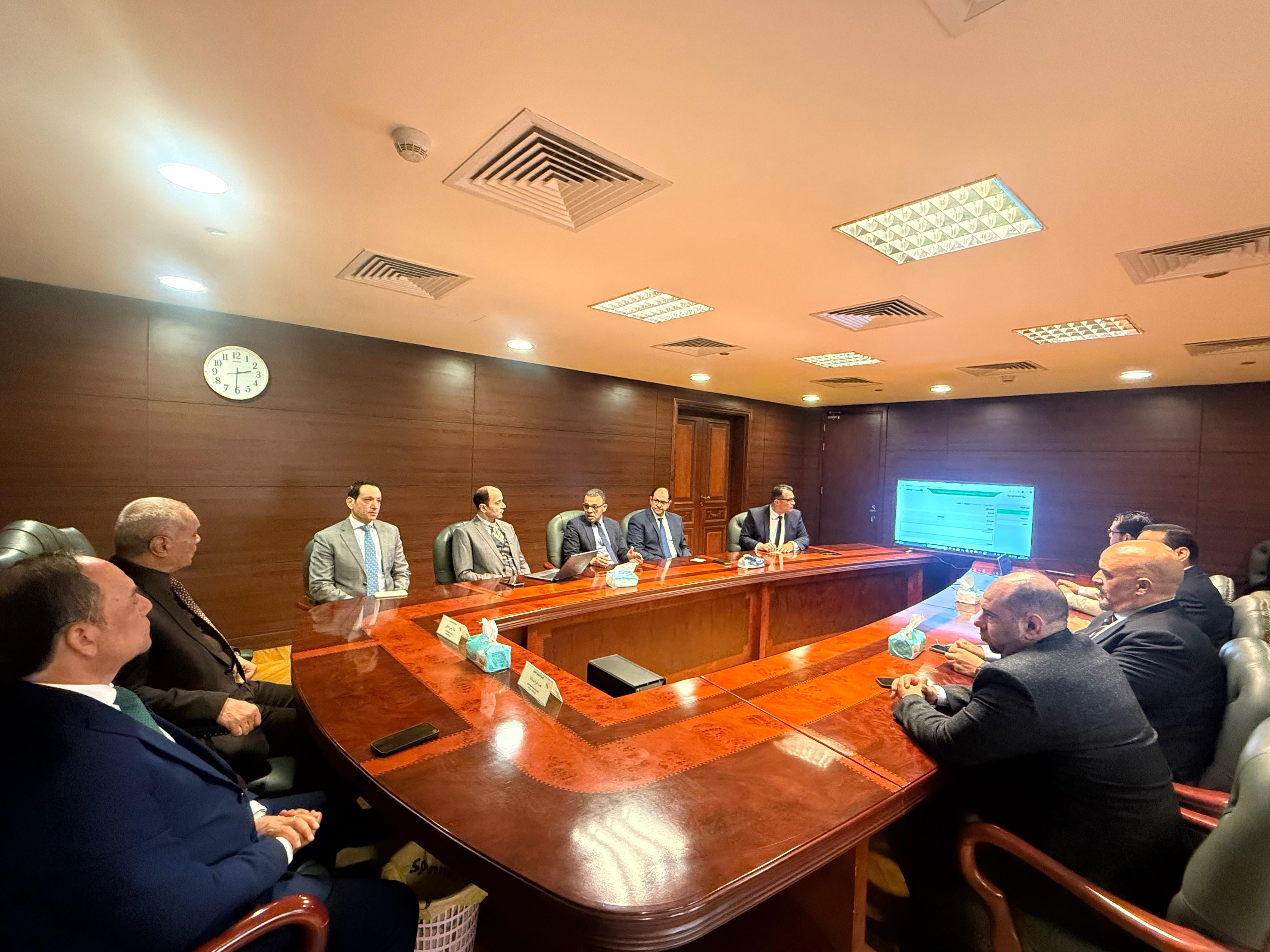 جانب من عرض البوابة الرقمية للنيابة الادارية جانب من عرض البوابة الرقمية للنيابة الادارية