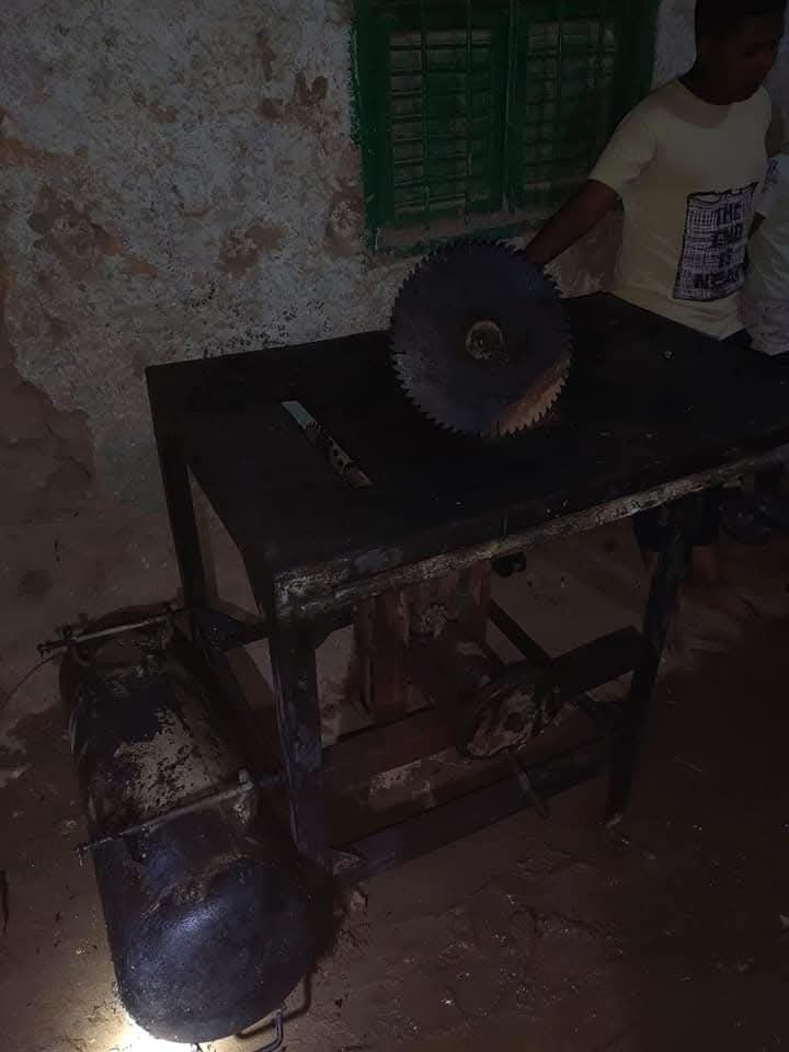 آثار الحريق