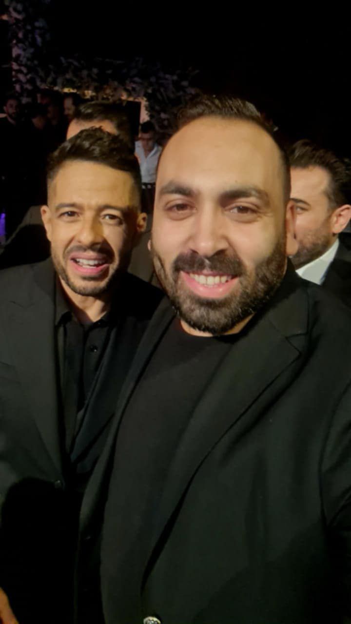  محمد حماقى و الشاعر إيهاب عبد العظيم