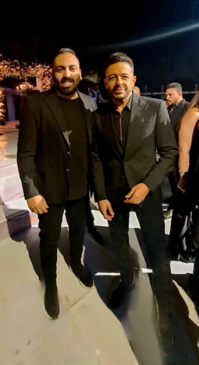  محمد حماقى و الشاعر إيهاب عبد العظيم