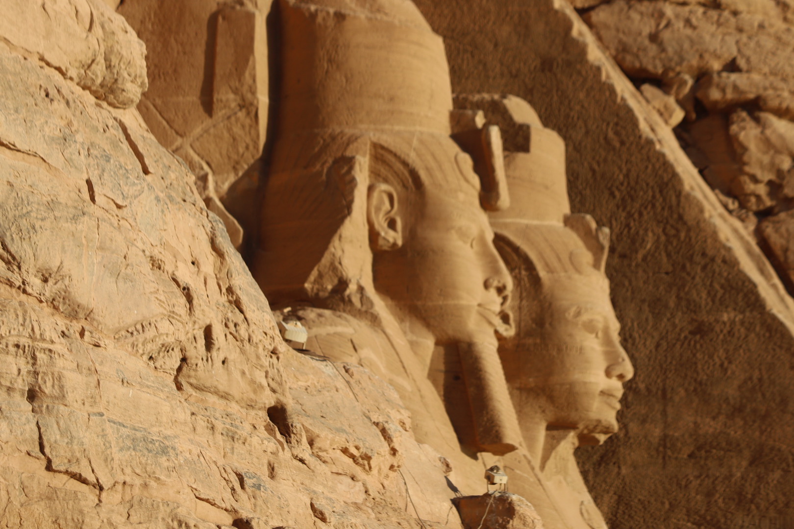 واجهة معبد أبوسمبل