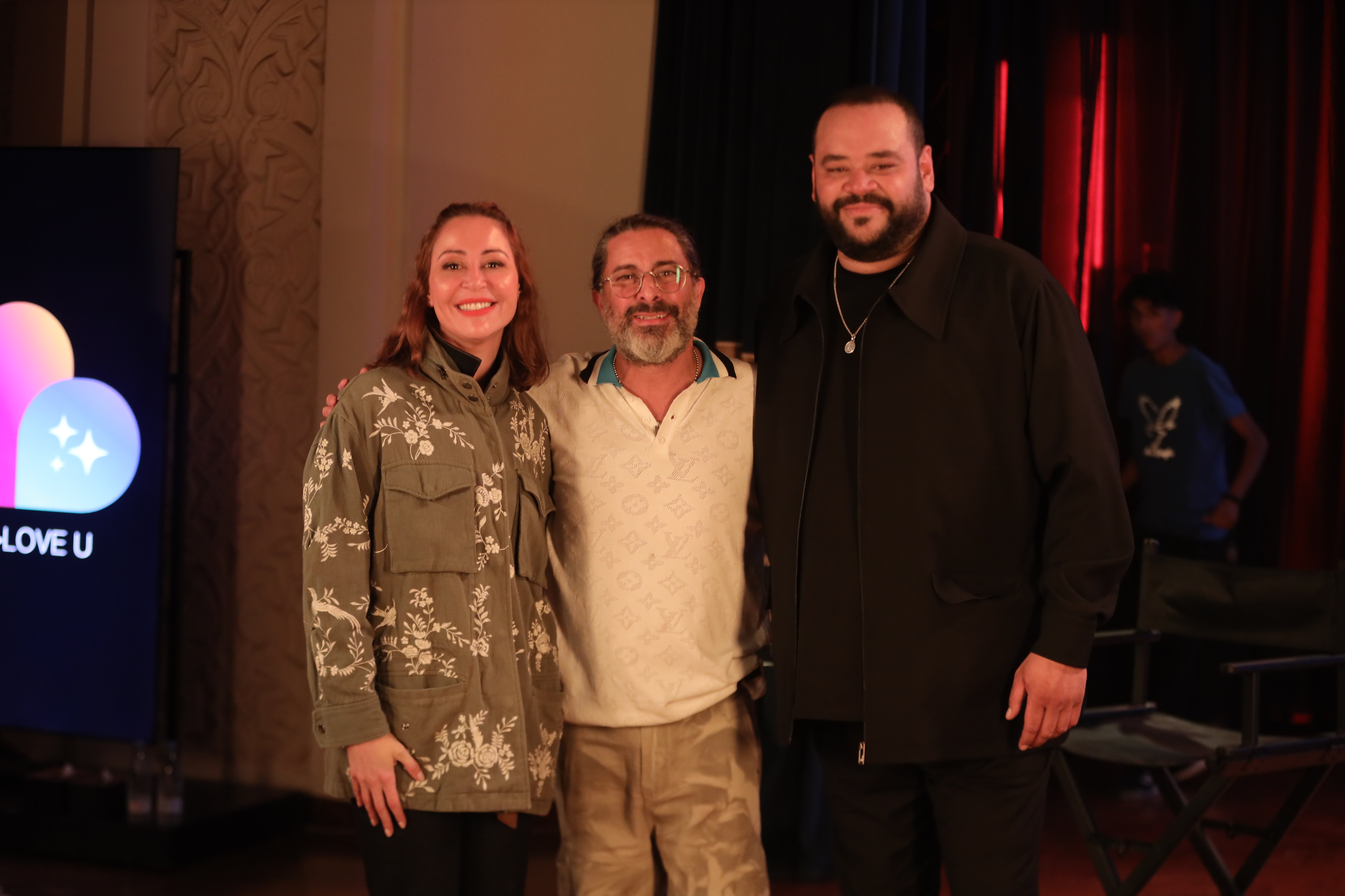 هادى الباجورى ومحمد ممدوح ومنه شلبى