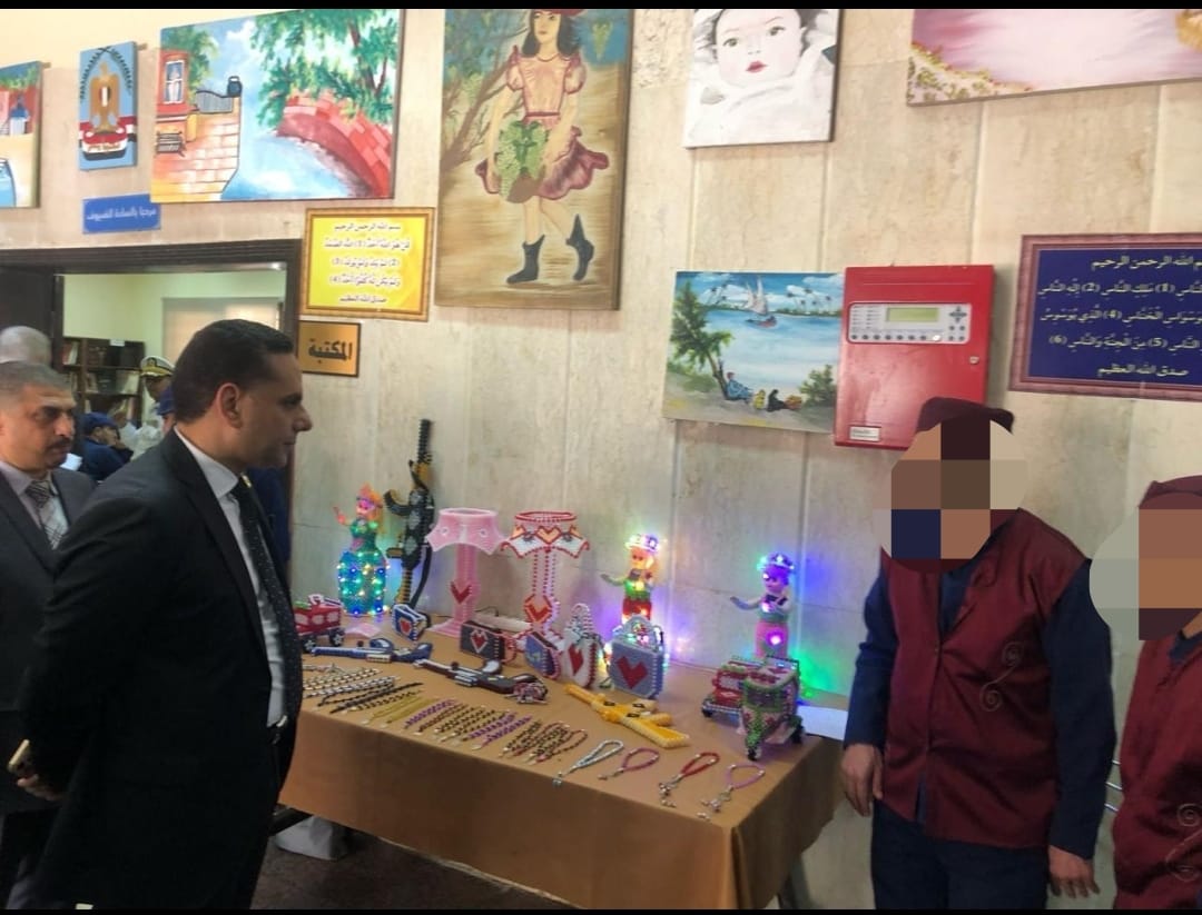 النيابة العامة تجري تفتيشا لمركز إصلاح وتأهيل المنيا  (4)