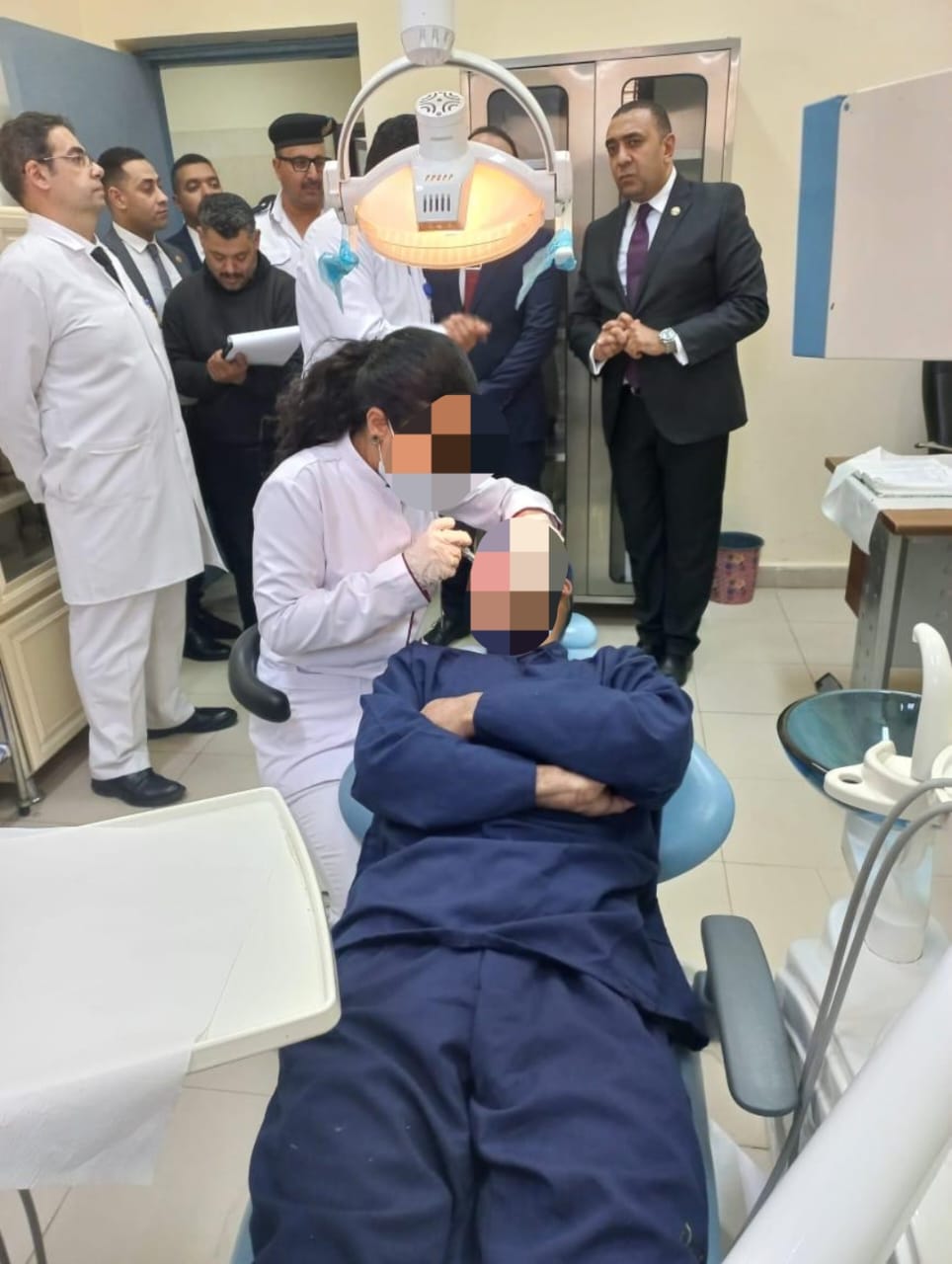 النيابة العامة تجري تفتيشا لمركز إصلاح وتأهيل المنيا  (8)