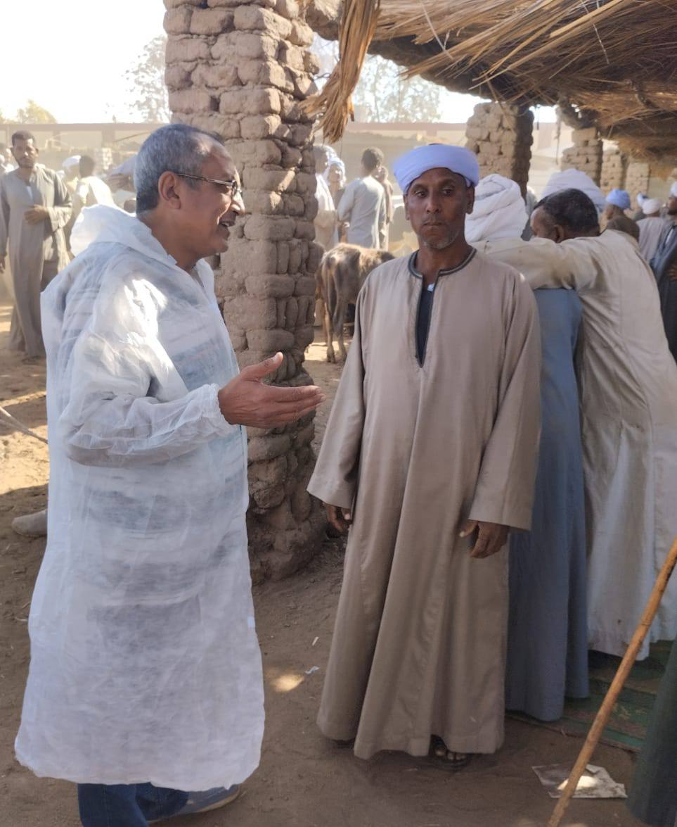 حملات بيطرية على أسواق الماشية الأسبوعية لتحصين الماشية قبل عيد الأضحى