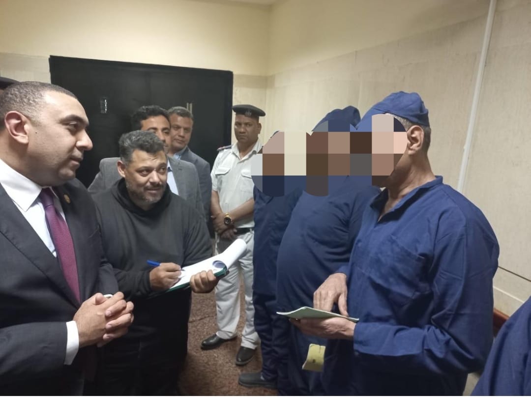 النيابة العامة تجري تفتيشا لمركز إصلاح وتأهيل المنيا  (9)
