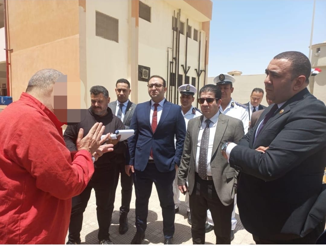 النيابة العامة تجري تفتيشا لمركز إصلاح وتأهيل المنيا  (10)