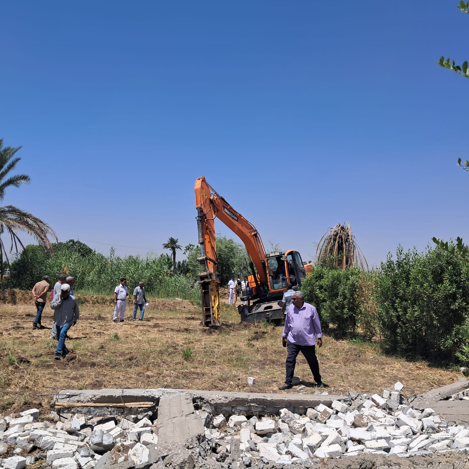 حملات الموجة 26 لإزالة التعديات بمدن الأقصر