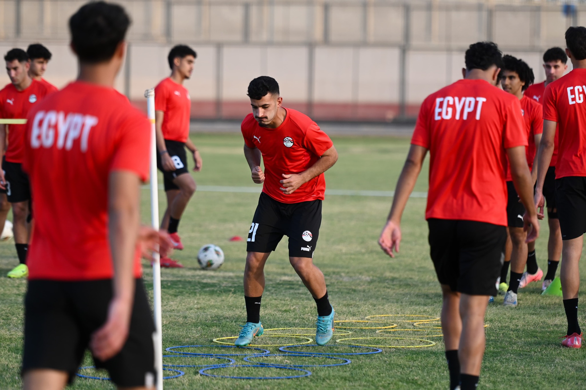 تدريب منتخب الشباب الأخير استعدادا للمغرب (2)