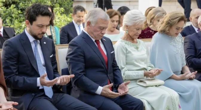 ملك الأردن وولى عهده