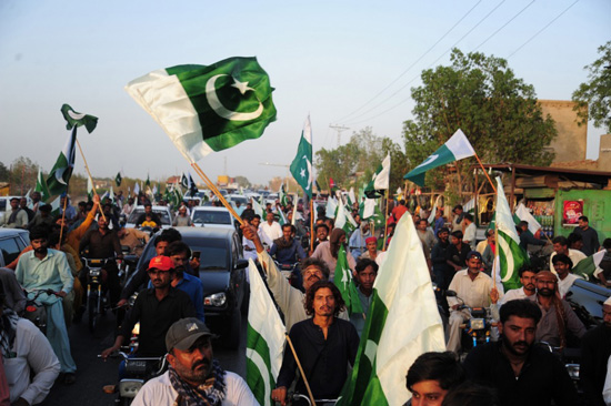 مظاهرات باكستان (2)