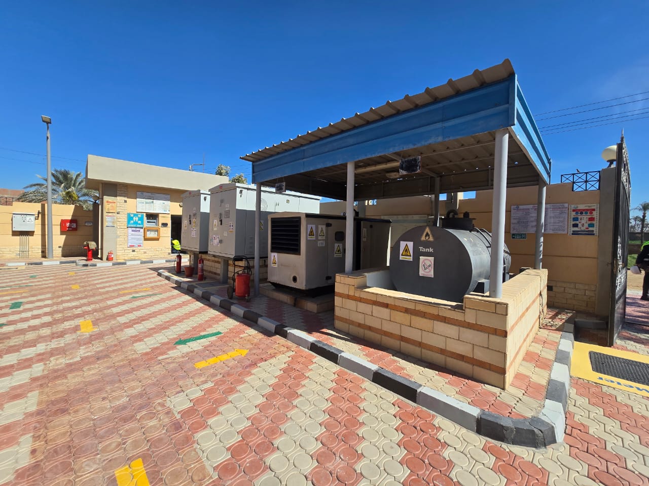 أحدى محطات الصرف بسوهاج  (1)