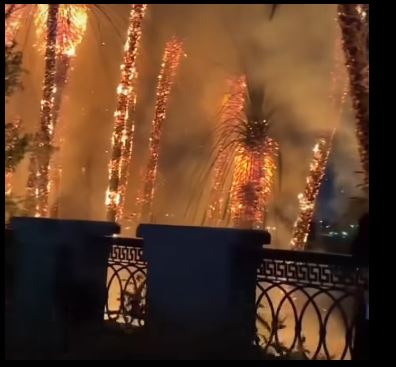 حريق الكورنيش