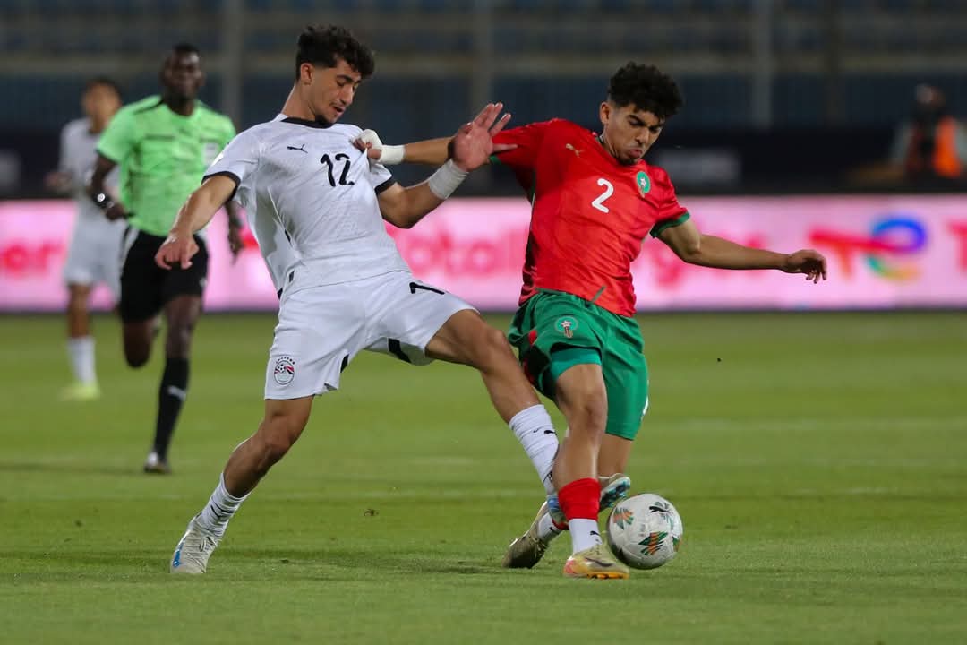 مباراة مصر والمغرب فى نصف نهائى كأس أفريقيا للشباب مباراة مصر والمغرب فى نصف نهائى كأس أفريقيا للشباب