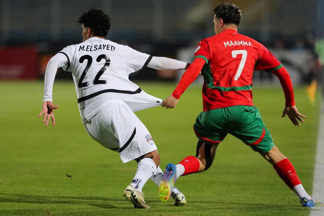 مباراة مصر والمغرب (2)