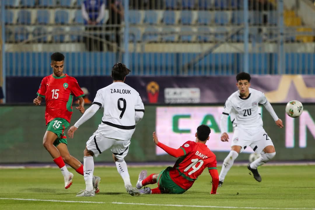 مباراة مصر والمغرب (1)