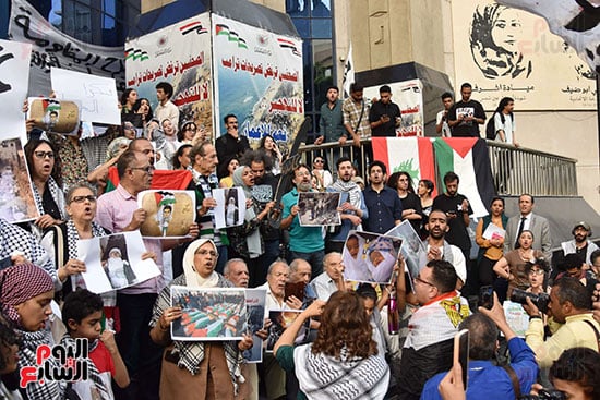 وقفة داعمة لفلسطين في ذكرى النكبة وقفة داعمة لفلسطين في ذكرى النكبة