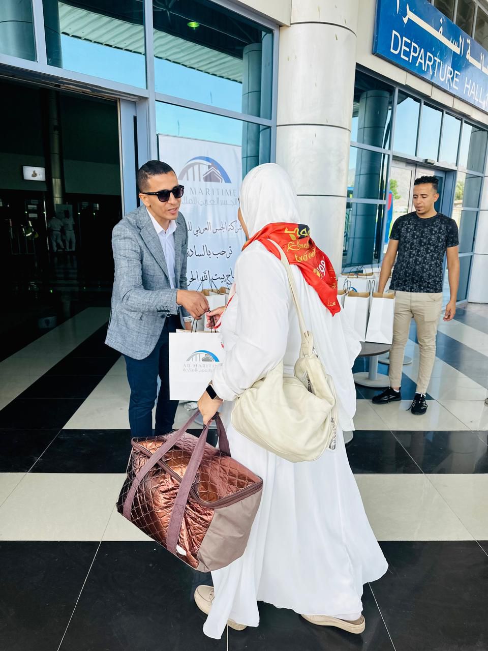 الحجاج بميناء نويبع 