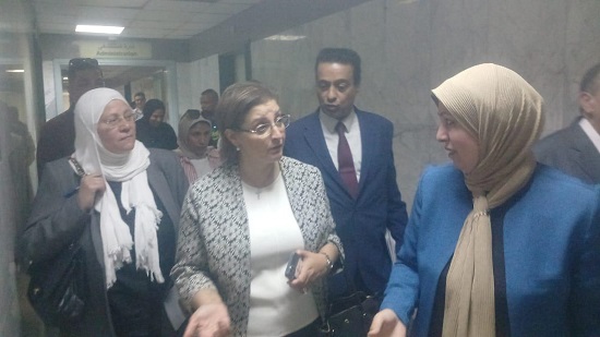 زيارة المجلس القومى لحقوق الإنسان لمستشفى العباسية للصحة النفسية (2)