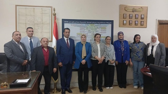 زيارة المجلس القومى لحقوق الإنسان لمستشفى العباسية للصحة النفسية (7)