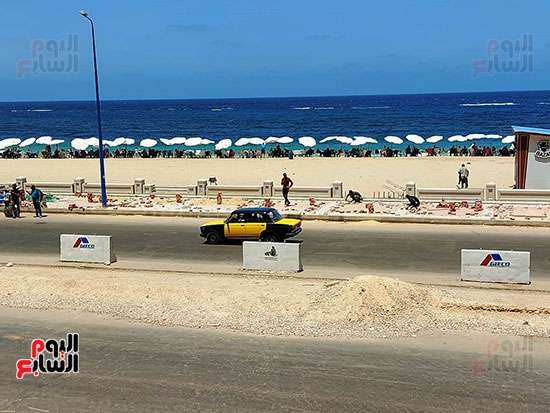 شواطئ-المندرة-بعد-توسعة-الكورنيش شواطئ-المندرة-بعد-توسعة-الكورنيش