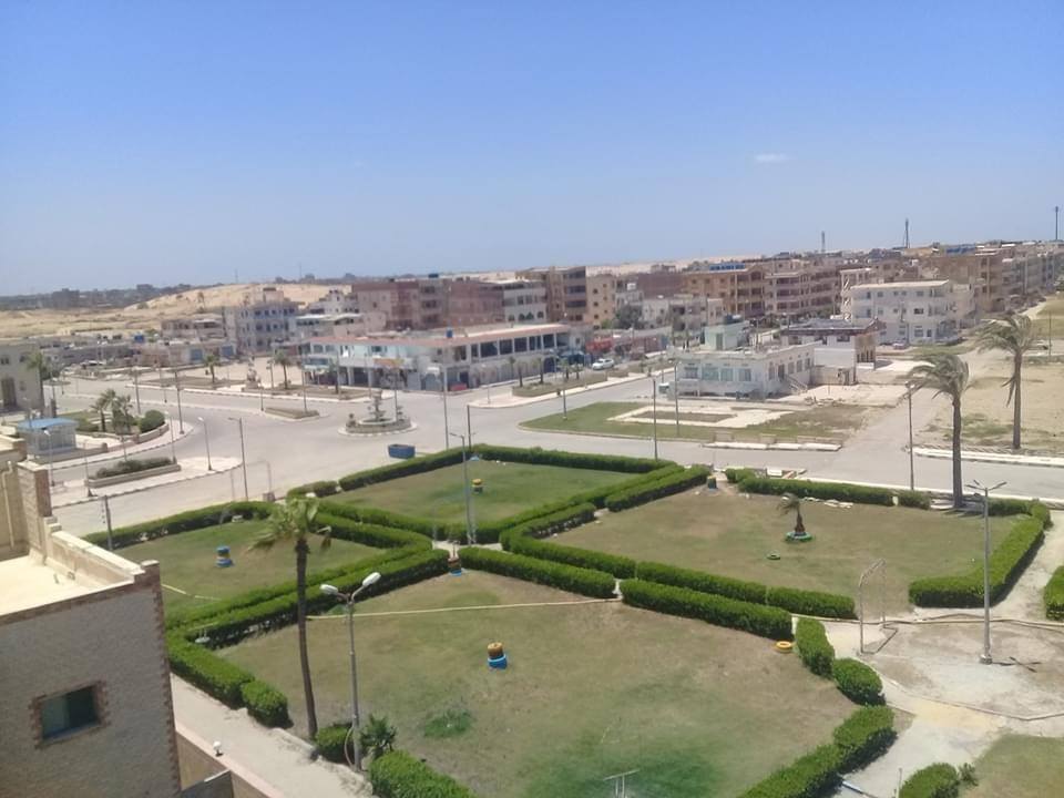 انتشار المناطق الخضراء بالمصيف انتشار المناطق الخضراء بالمصيف