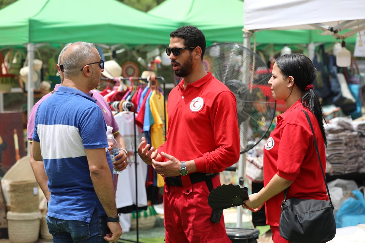 مشاركة الهلال الأحمر المصري في احتفال سفارة أيرلندا (2)