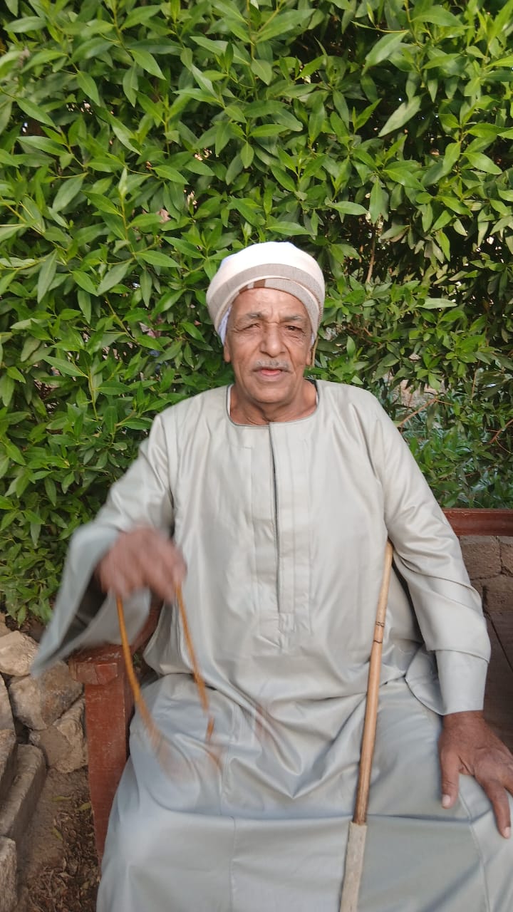 عميد لاعبي التحطيب في قنا عميد لاعبي التحطيب في قنا