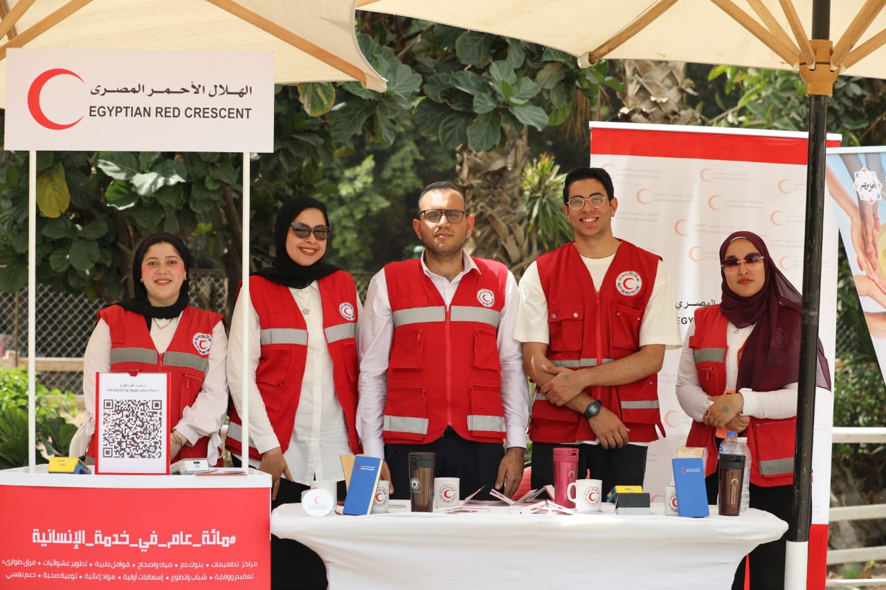 مشاركة الهلال الأحمر المصري في احتفال سفارة أيرلندا (1)