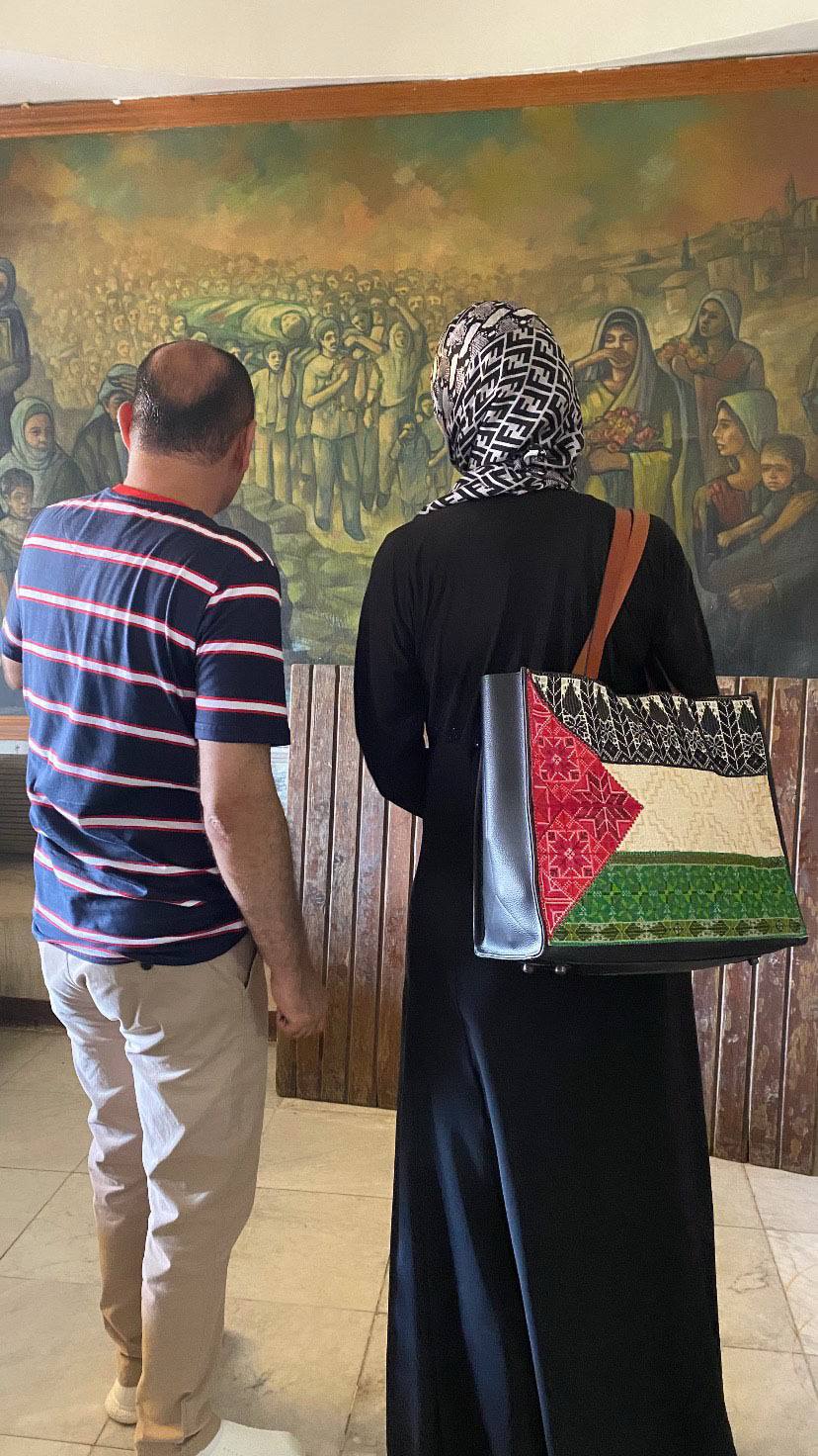 حقيبة من تطريز سماح حقيبة من تطريز سماح