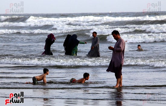 سكان مدينة كراتشى فى بحر العرب سكان مدينة كراتشى فى بحر العرب