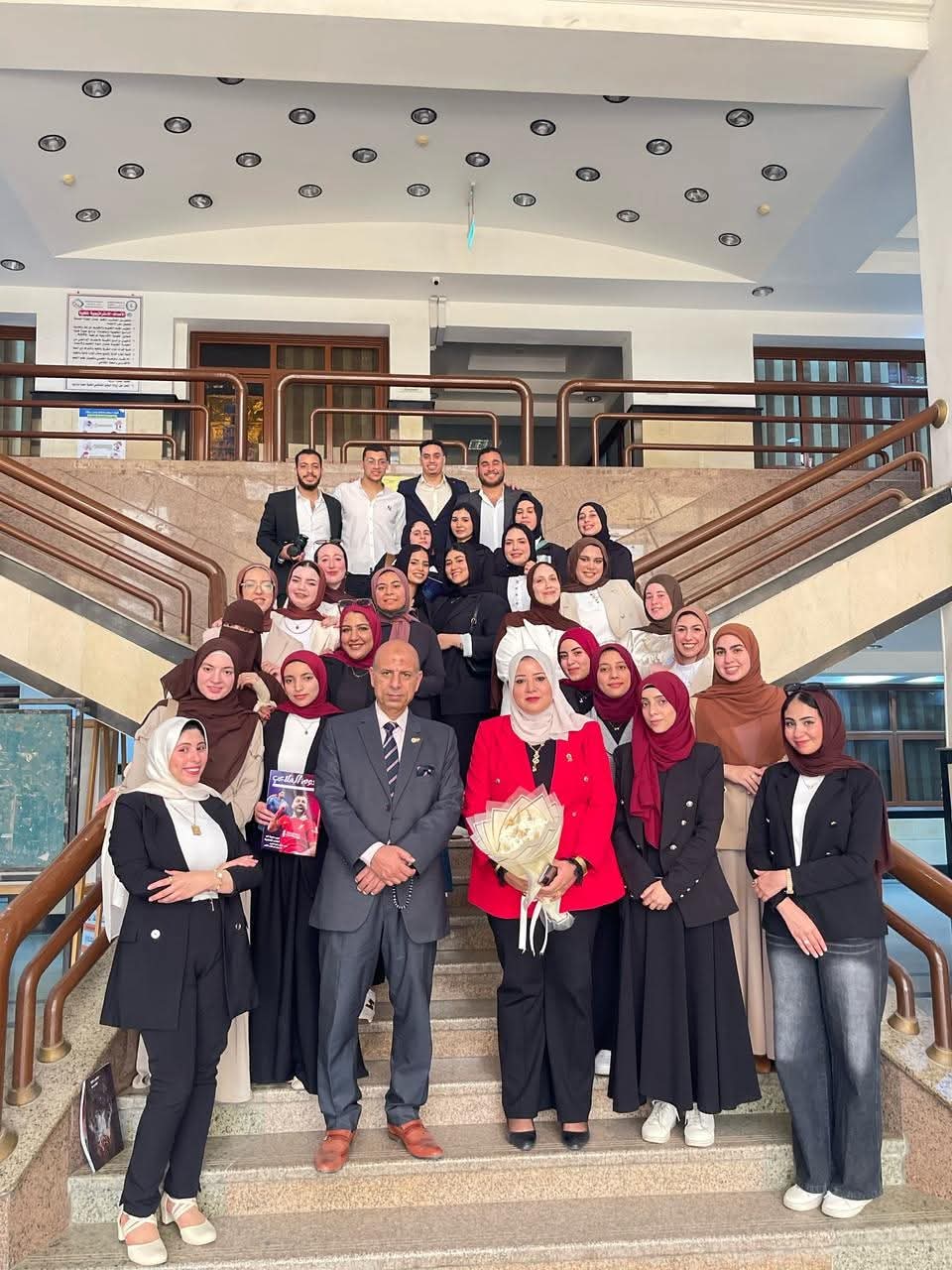 طلاب قسم الإعلام