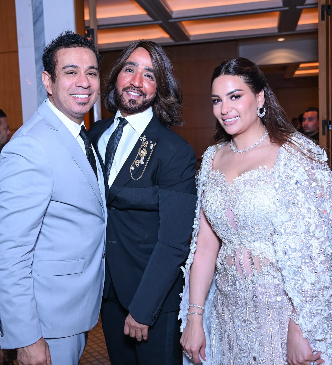 عيد زواج المهندس محمد عطا وسيدة الأعمال فاطمة المهدى (3)