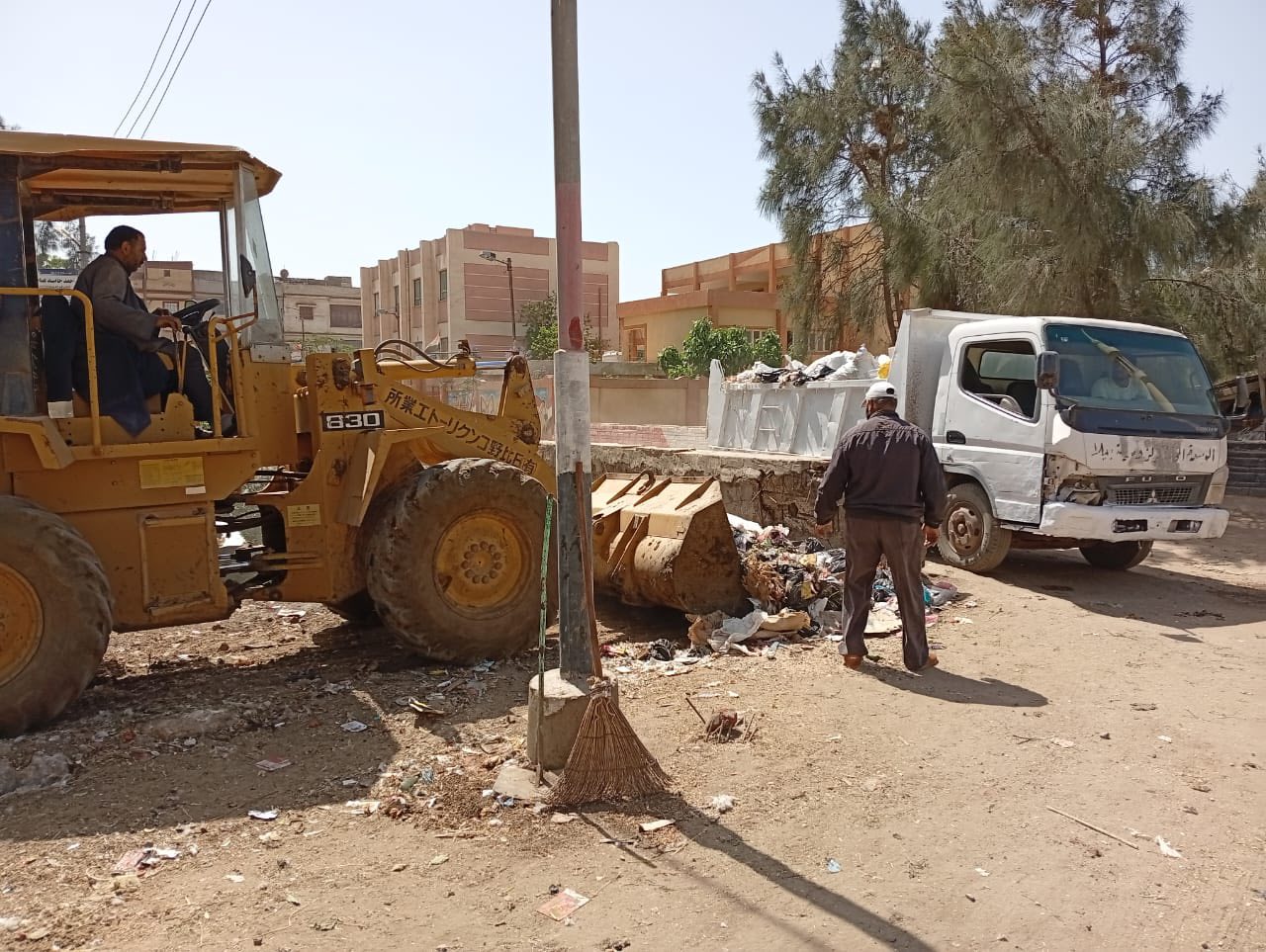 رفع المخلفات من بيلا