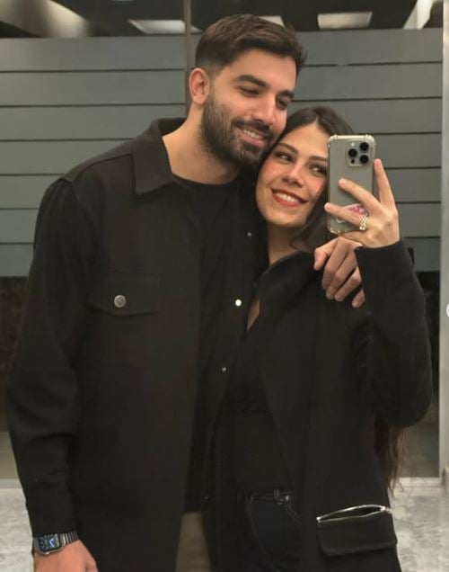 حازم إيهاب و زوجته منة (5)