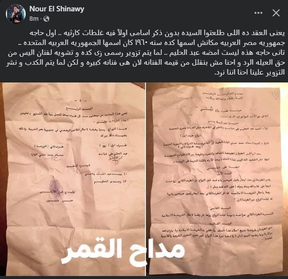 بوست نور الشناوى