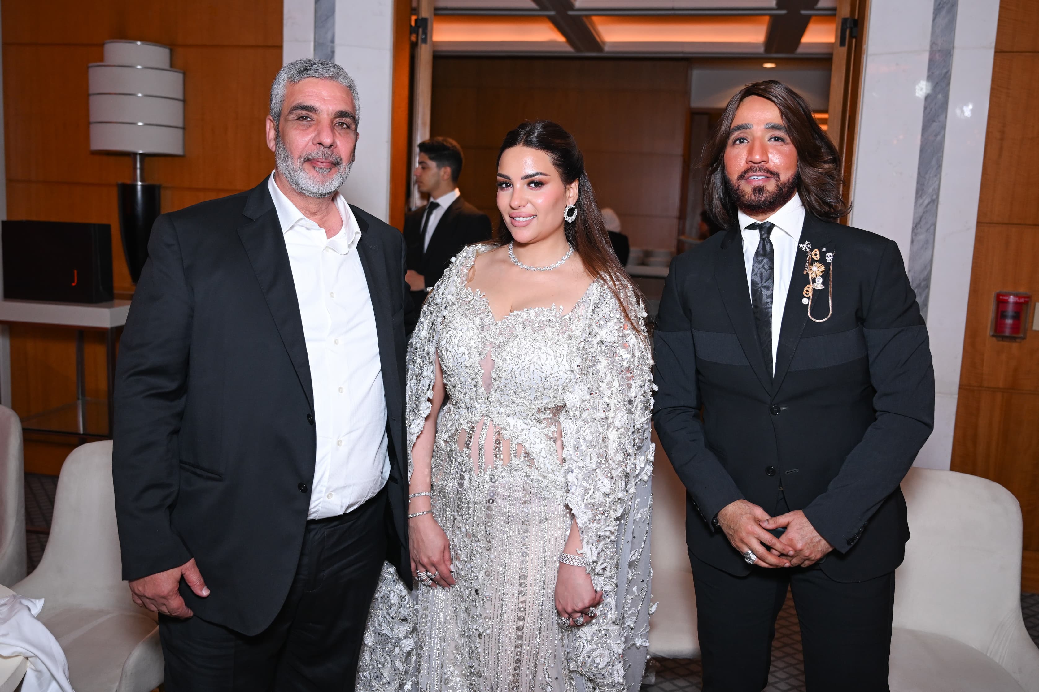 عيد زواج المهندس محمد عطا وسيدة الأعمال فاطمة المهدى (2)