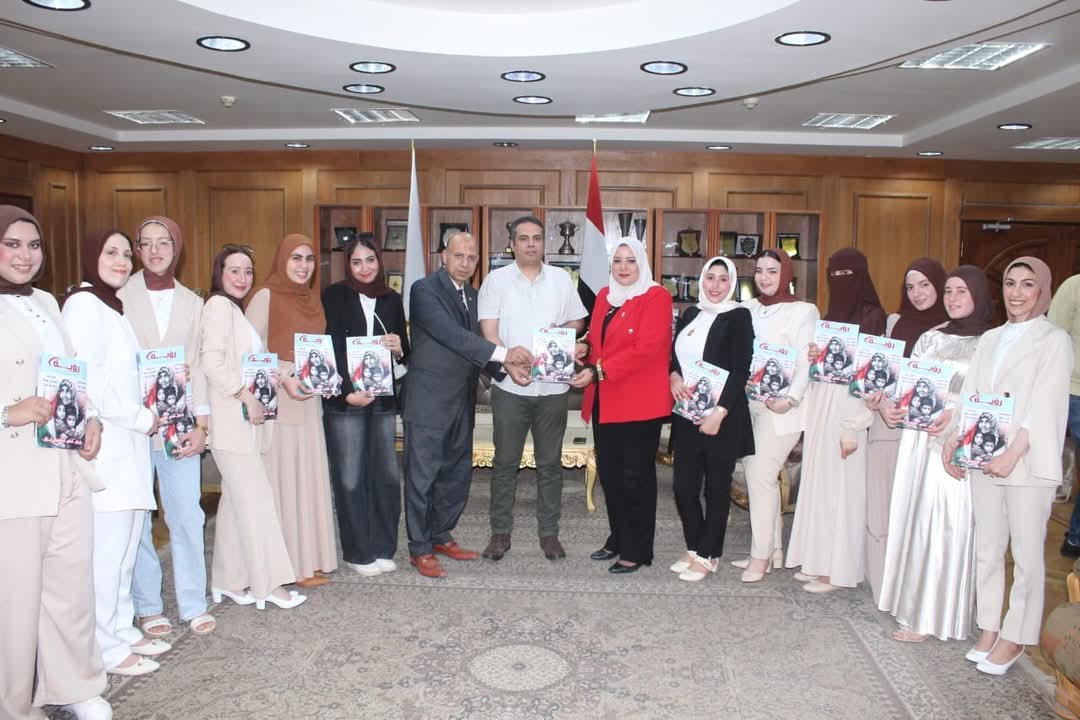 طلاب كلية أداب كفر الشيخ ينتجون 3 مجلات تدريبية متميزة