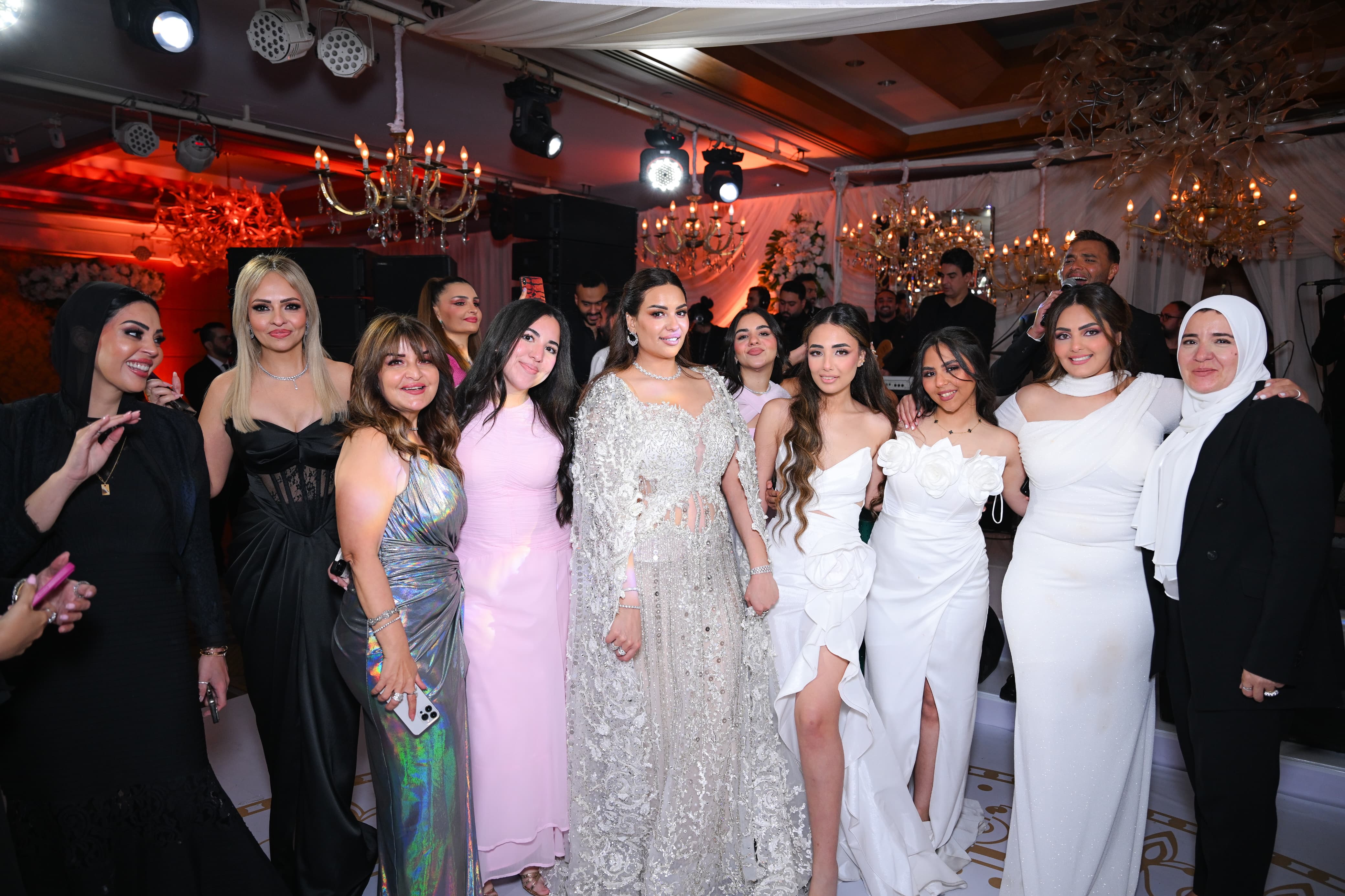 عيد زواج المهندس محمد عطا وسيدة الأعمال فاطمة المهدى (9)