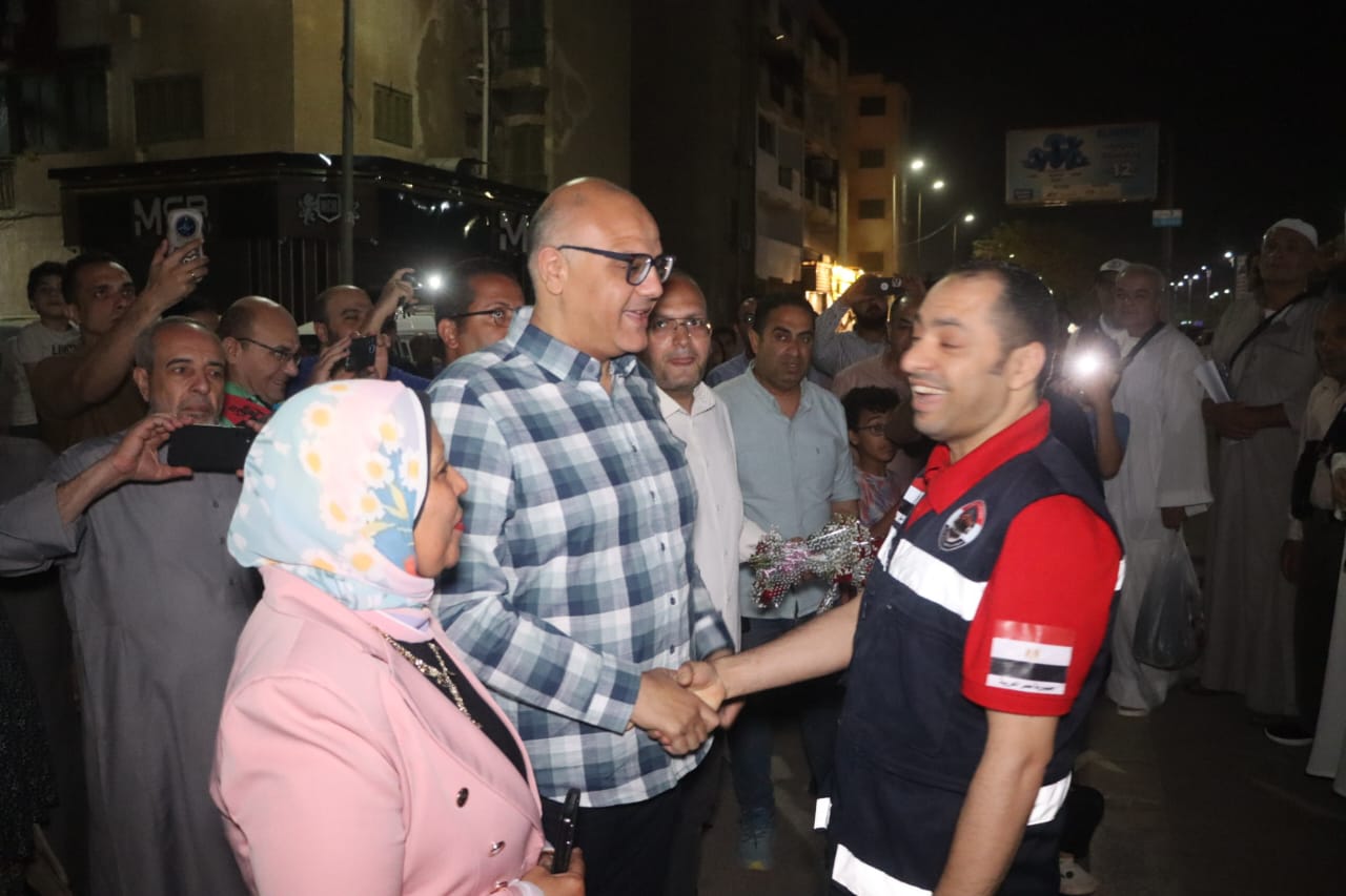 مع مشرفى الحجاج مع مشرفى الحجاج