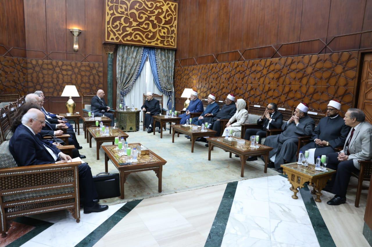 رئيس لبنان بمشيخه الازهر رئيس لبنان بمشيخه الازهر