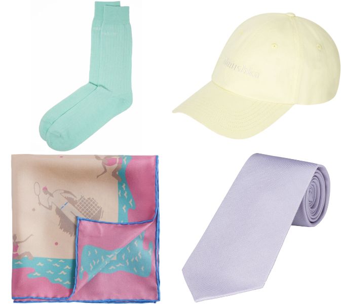 ارتداء ألوان الباستيل