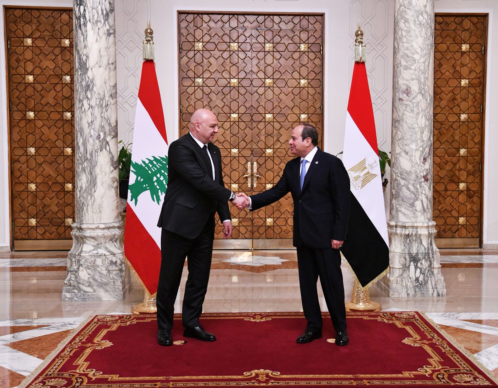 زيارة الرئيس اللبنانى لمصر (10)