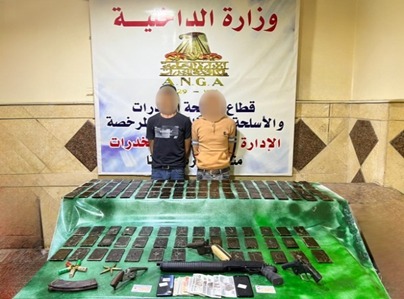 المتهمون والمضبوطات (4)