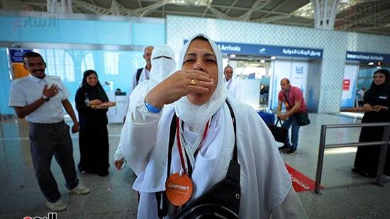 استقبال مهيب لحجاج القرعة في المدينة المنورة (6)