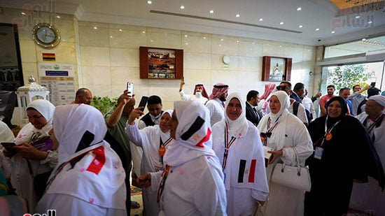 استقبال مهيب لحجاج القرعة في المدينة المنورة (17)