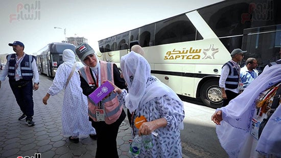 استقبال مهيب لحجاج القرعة في المدينة المنورة (20)