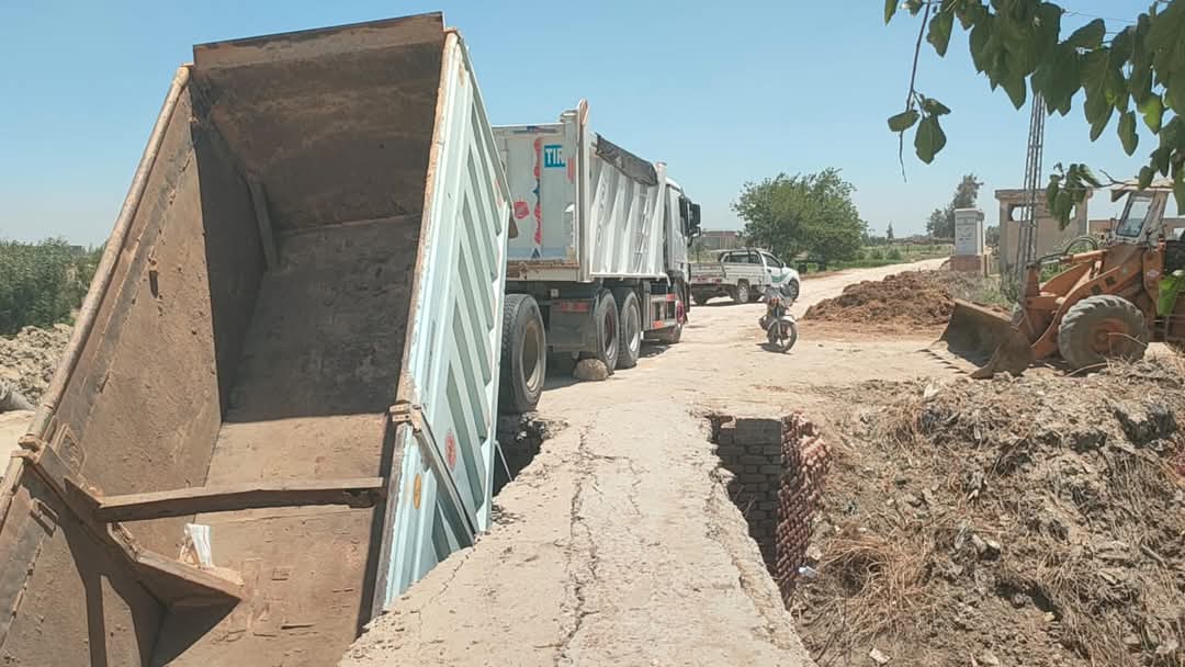 هبوط مفاجئ بكوبرى العبد بالبحيرة