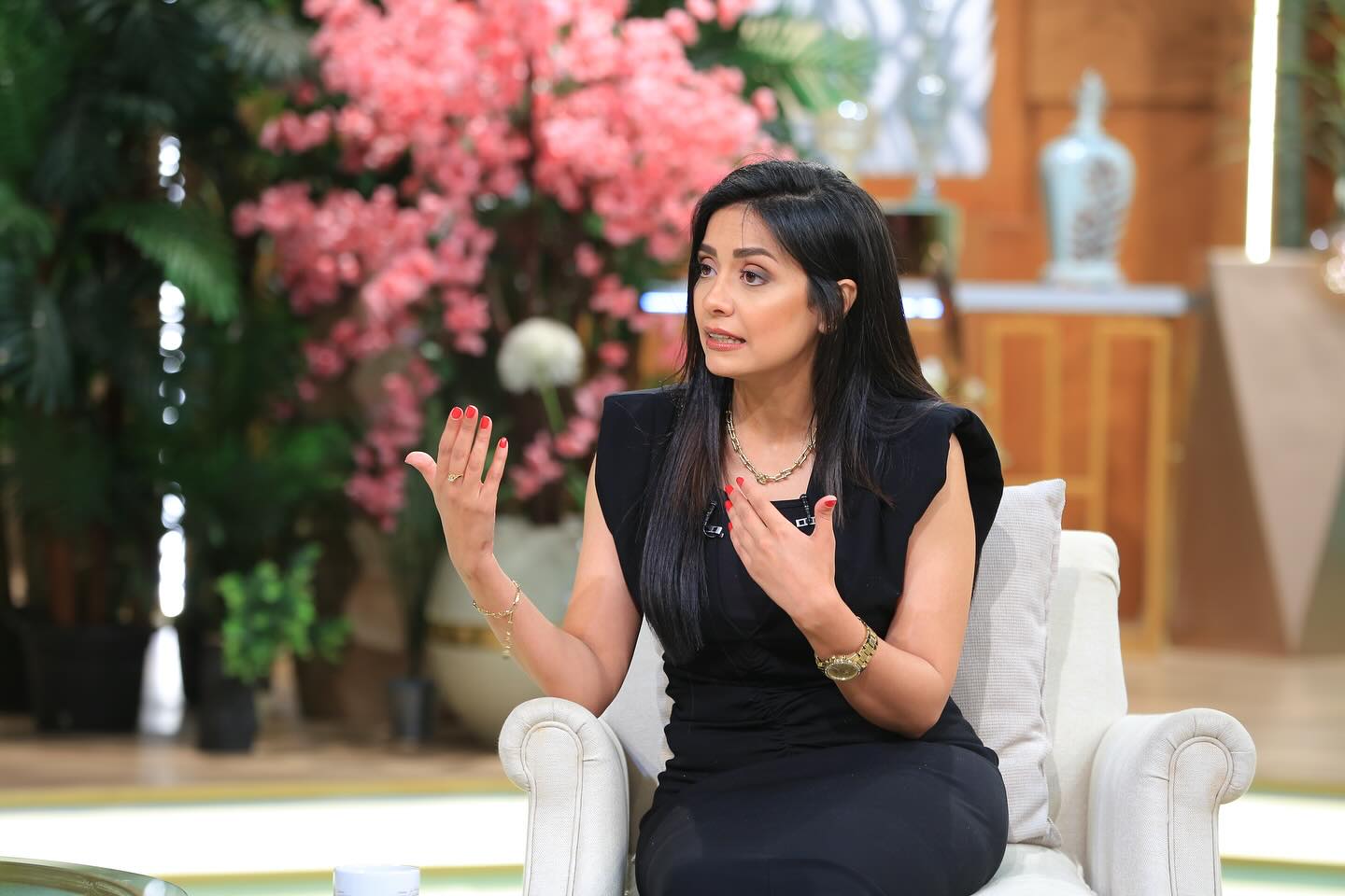 سهر الصايغ من حلقة معكم منى الشاذلي (2)